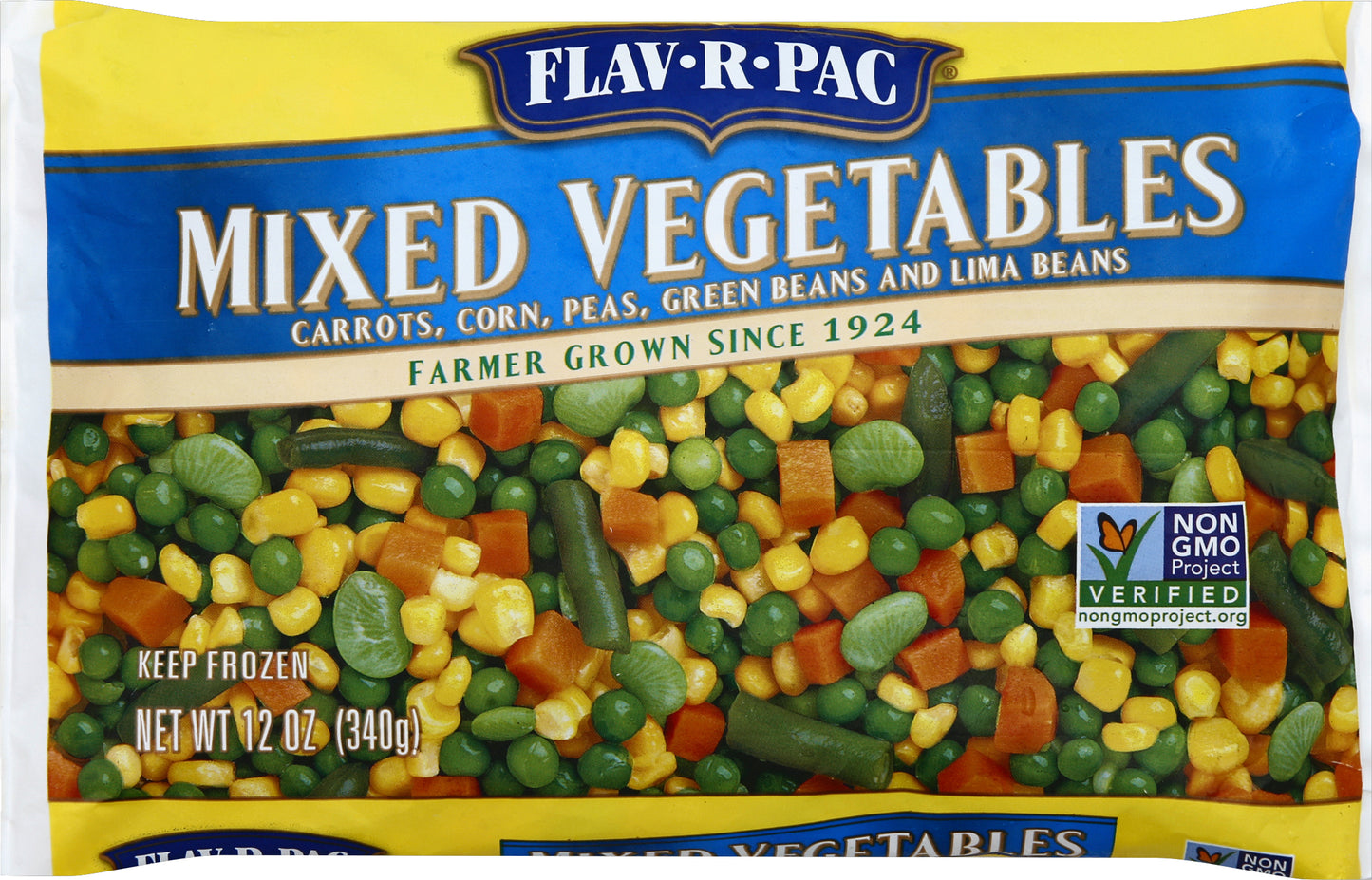 Flav R Pac Mixed Vegetables 12 oz