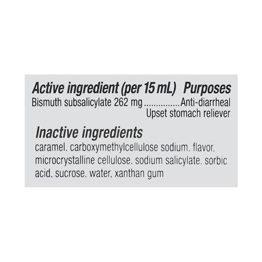 Kaopectate Vanilla Flavor Diarrhea & Upset Stomach 8 fl oz Bottle