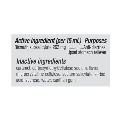 Kaopectate Vanilla Flavor Diarrhea & Upset Stomach 8 fl oz Bottle