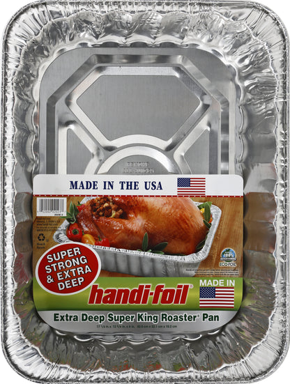 Handi Foil Extra Deep Super King Roaster Pan 1 ea