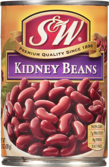 S&W Kidney Beans 15.5 oz