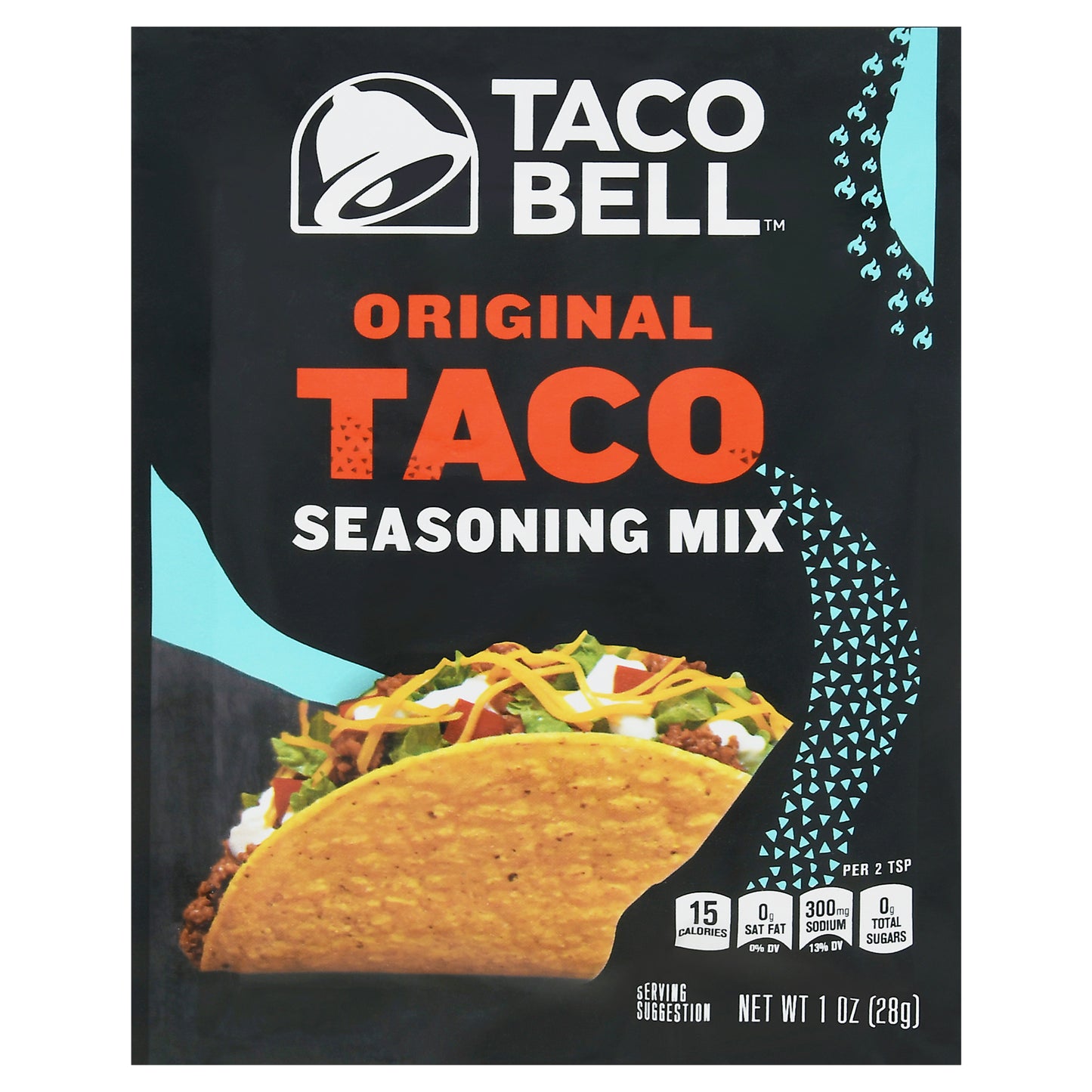 Taco Bell Original Taco Seasoning Mix 1 oz
