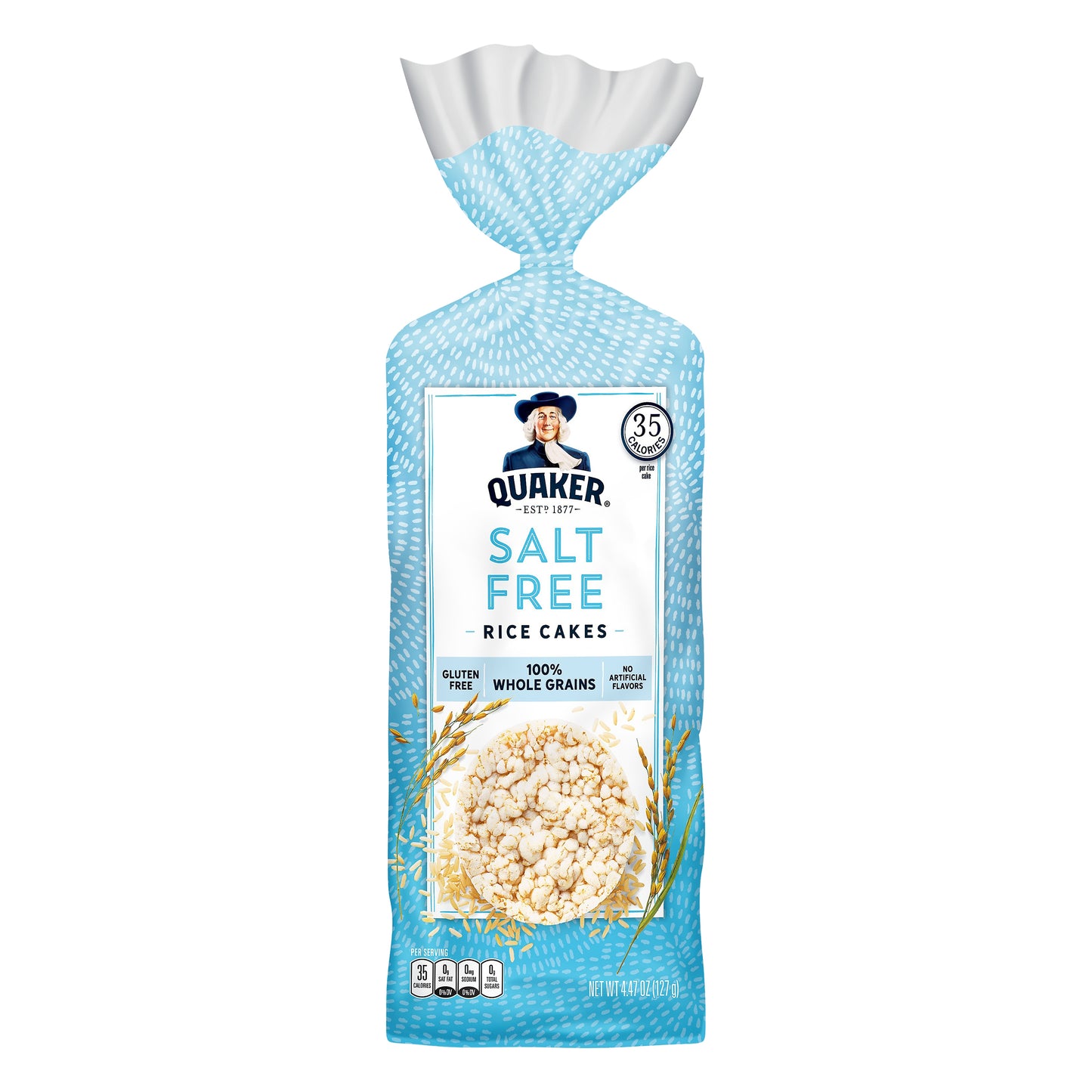 Quaker Salt Free Rice Cakes 4.47 oz