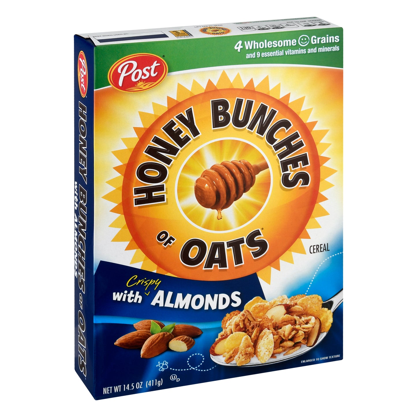 Honey Bunches Of Oats with Crispy Almonds Cereal 14.5 oz