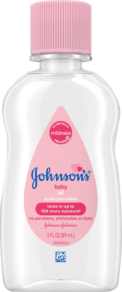 Johnsons Baby Oil 3 oz
