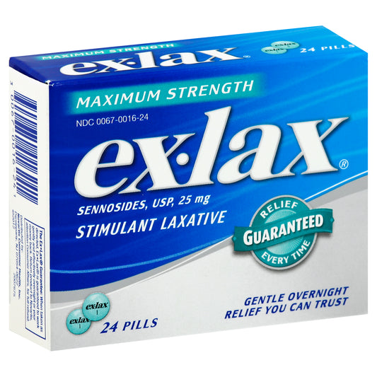 Ex-Lax Laxative 24 ea