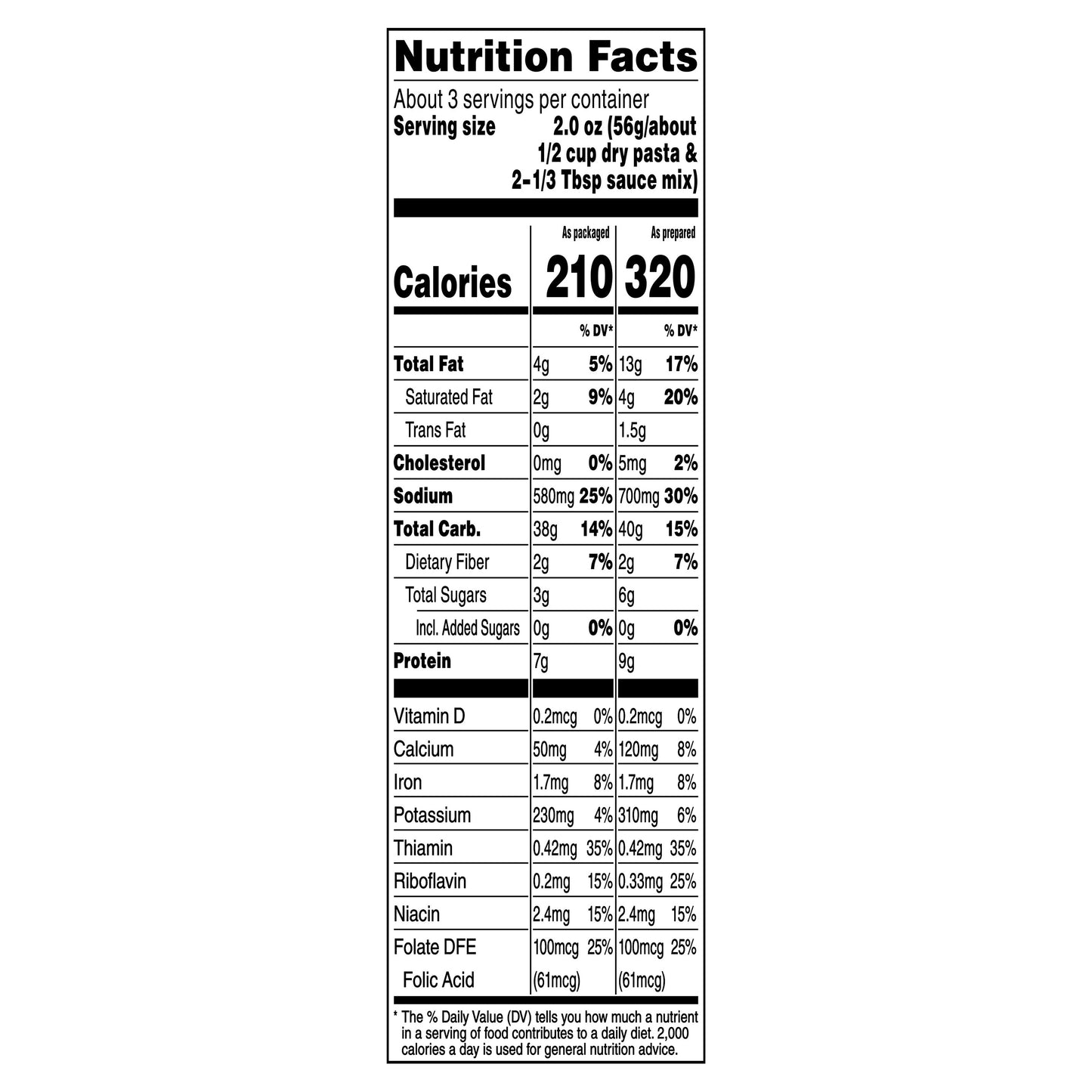 Pasta Roni White Cheddar & Broccoli Flavor Pasta Roni 5.5 oz Box