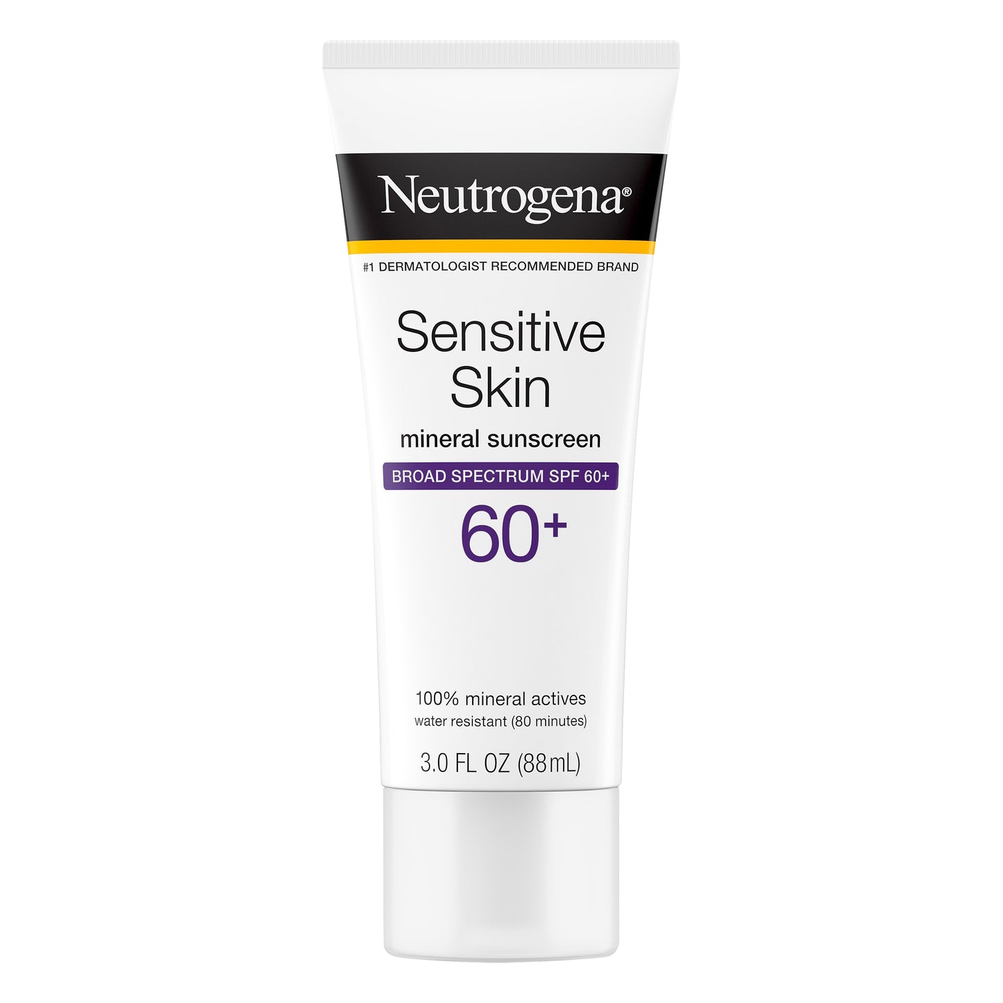 Neutrogena Broad Spectrum SPF 60+ Sensitive Skin Mineral Sunscreen 3 oz