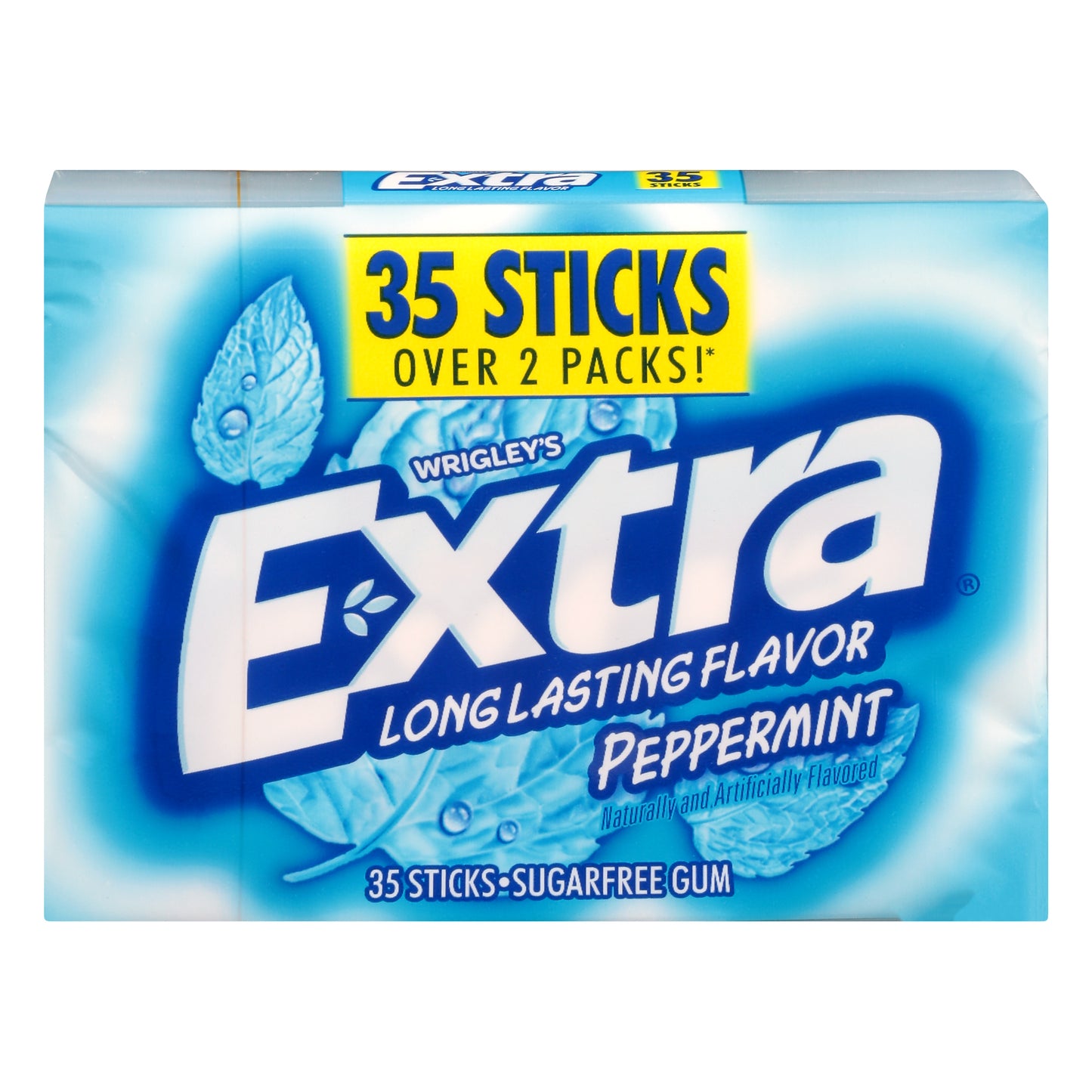 Extra Sugarfree Peppermint Gum 35 ea