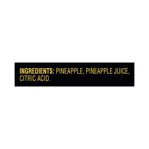 Del Monte Deluxe Gold in Pineapple Juice Pineapple Slices 20 oz