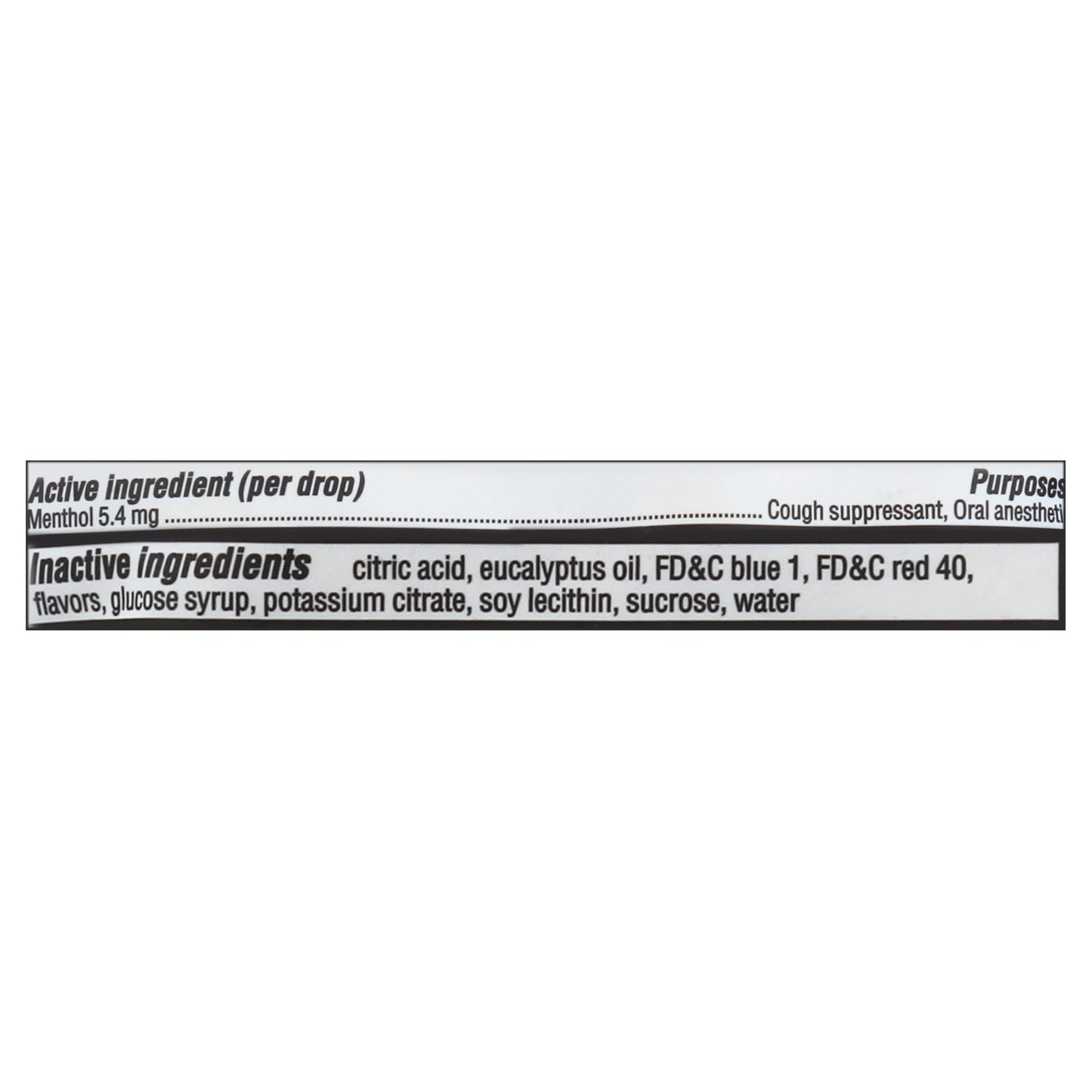 Halls Relief Drops Mentho-Lyptus Flavor Cough Suppressant/Oral Anesthetic 30 ea