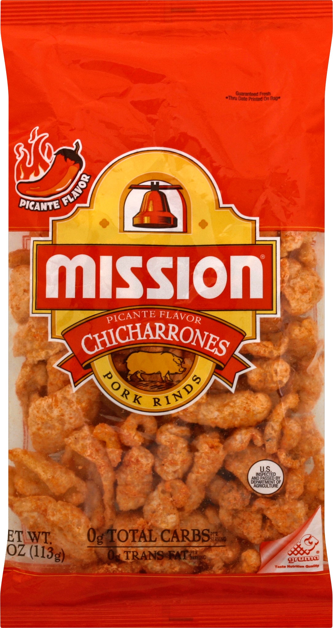 Mission Pork Rinds 4 oz