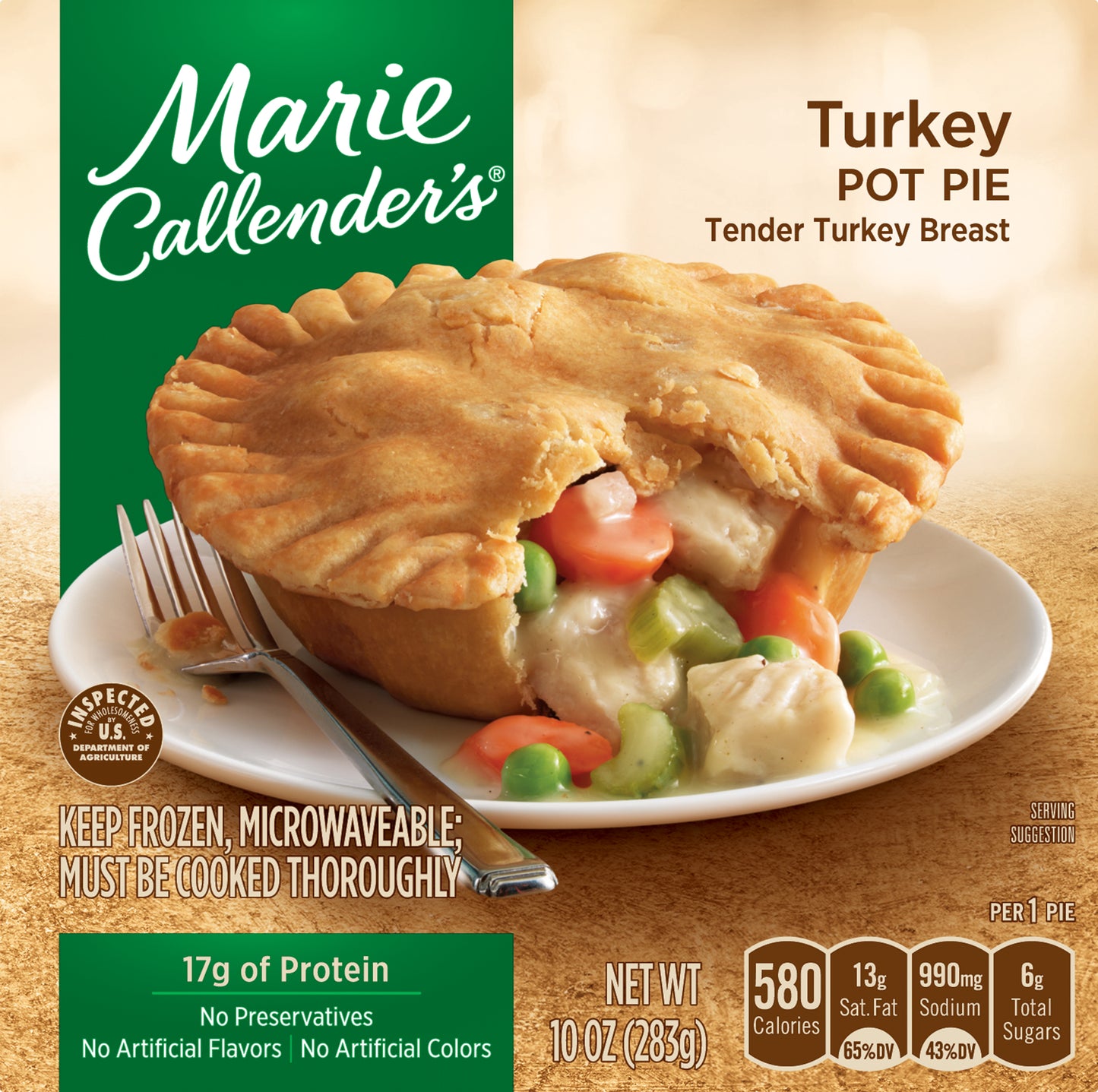 Marie Callender's Turkey Pot Pie 10 oz