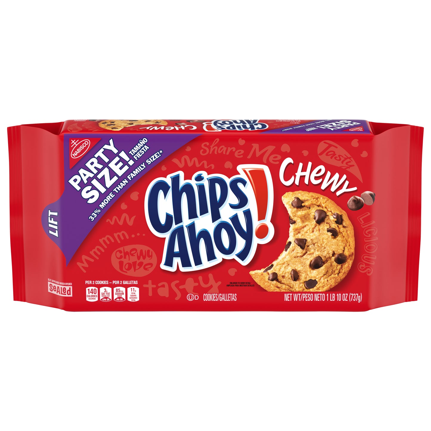 Chips Ahoy! Party Size! Chewy Cookies 26 oz