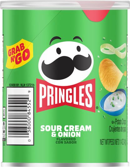 Pringles Sour Cream & Onion Potato Crisps 1.4 oz