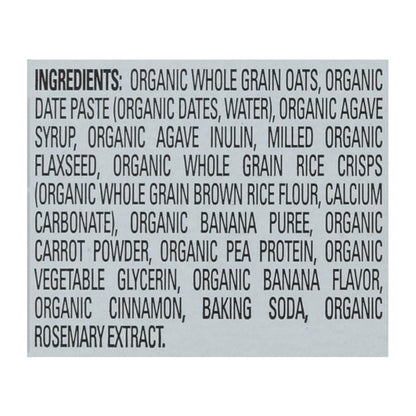 HappyTot Organics Fiber & Protein Tots & Tykes Bananas & Carrots Oat Bar 5 - 0.88 oz Bars