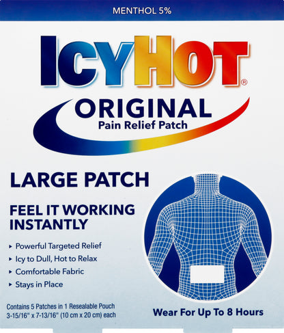 IcyHot Original Pain Relief Patch 5 ea