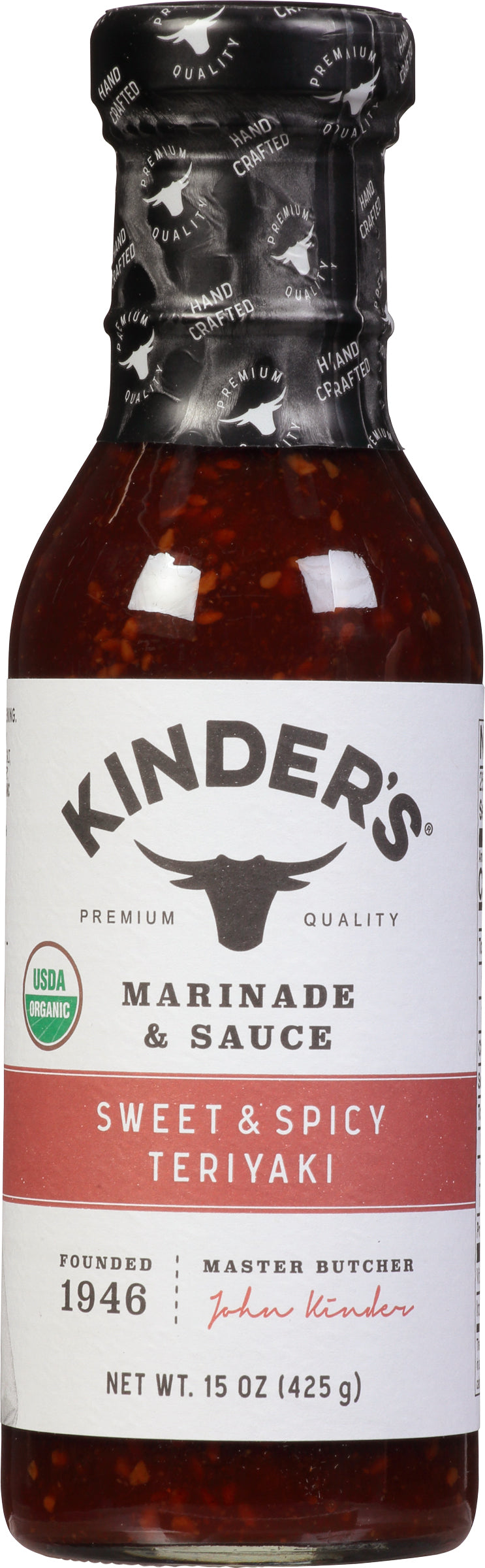 Kinder's Sweet & Spicy Teriyaki Marinade & Sauce 15 oz
