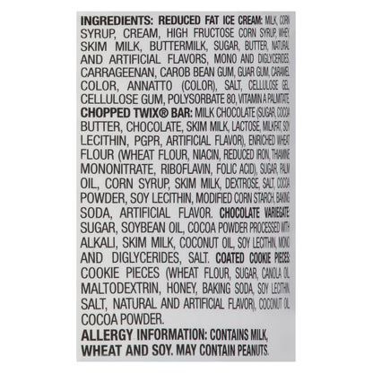 Twix Reduced Fat Caramel Ice Cream 16 fl oz