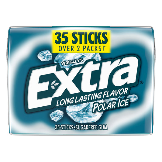 Extra Sugarfree Polar Ice Gum 35 ea