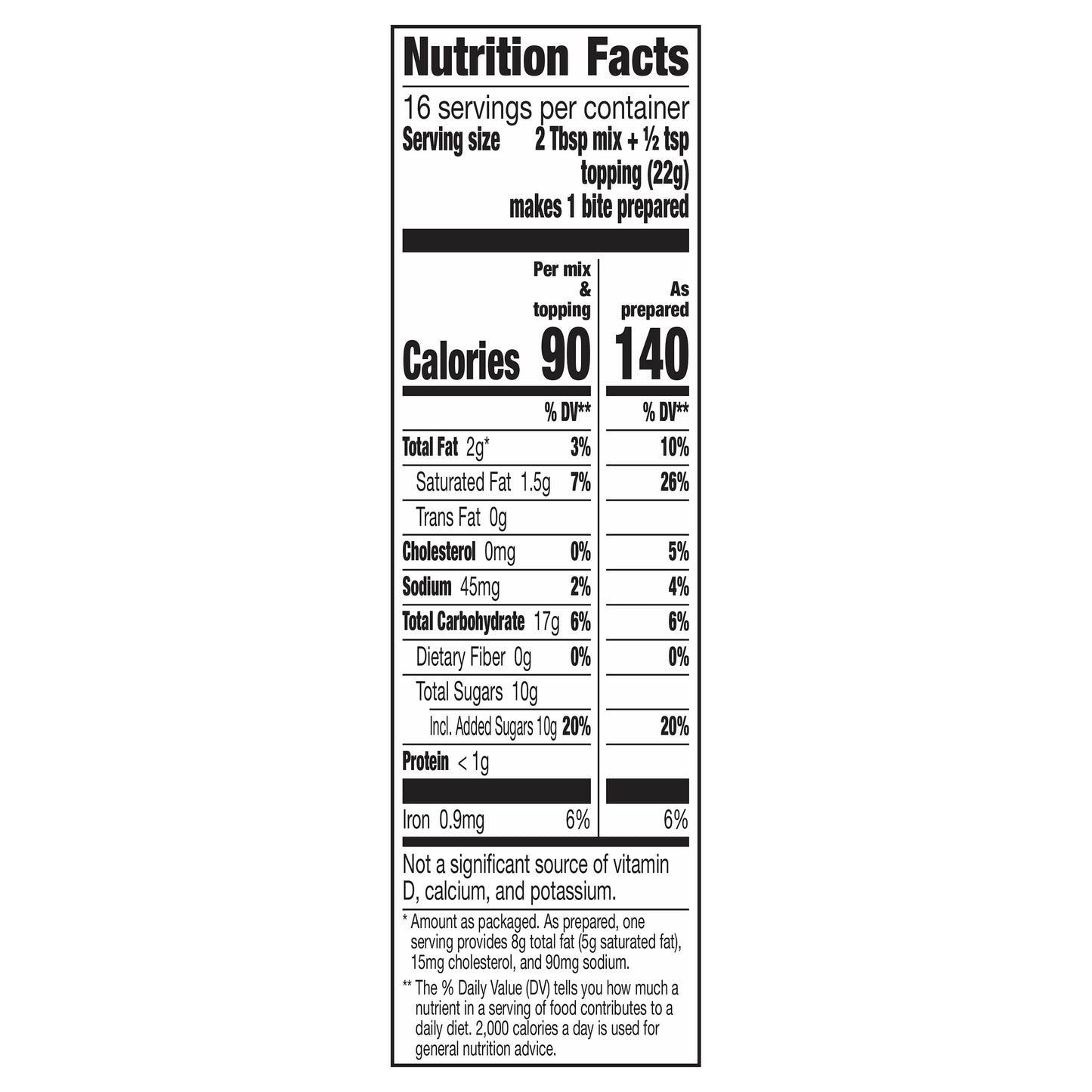 Betty Crocker Chocolate Chip No-Bake Cookie Dough, 12.2 oz