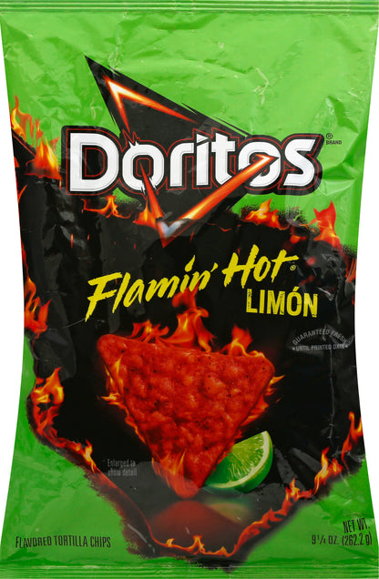 Doritos Flamin' Hot Limon Tortilla Chips 9.25 oz