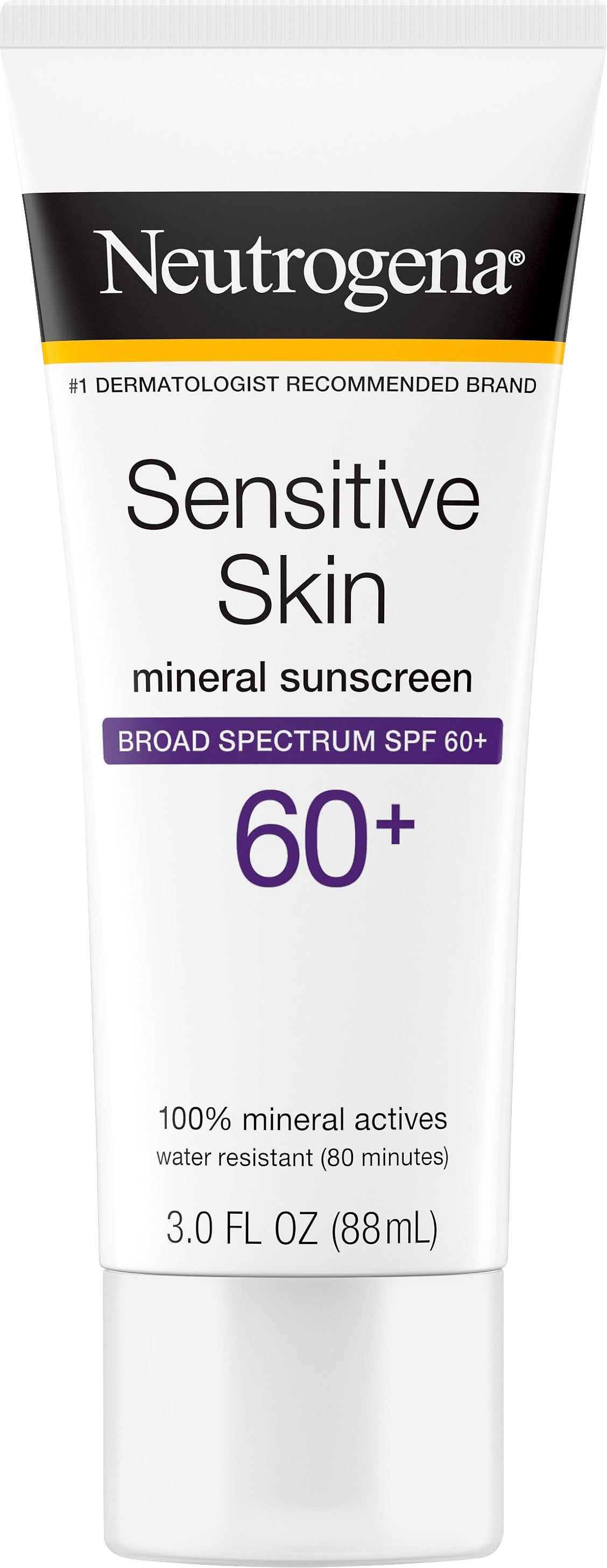 Neutrogena Broad Spectrum SPF 60+ Sensitive Skin Mineral Sunscreen 3 oz