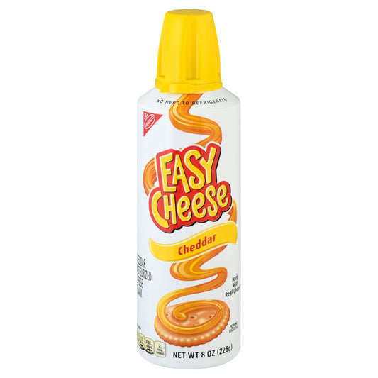 Easy Cheese Cheddar Cheese Snack 8 oz