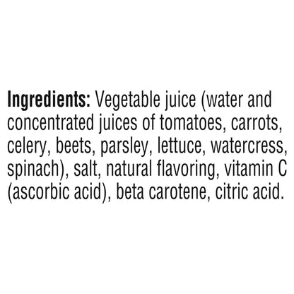 V8 Spicy Hot 100% Vegetable Juice 6 - 5.5 fl oz Can