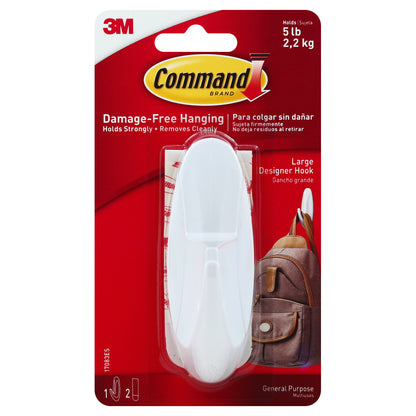 Command Designer Hook 1 ea