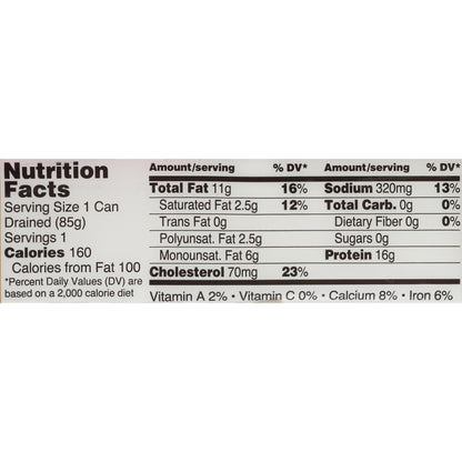 Brunswick® Kippered Herring Fillets Seafood Snacks 3.53 oz. Pack