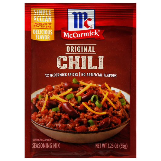 McCormick Original Chili Seasoning Mix 1.25 oz