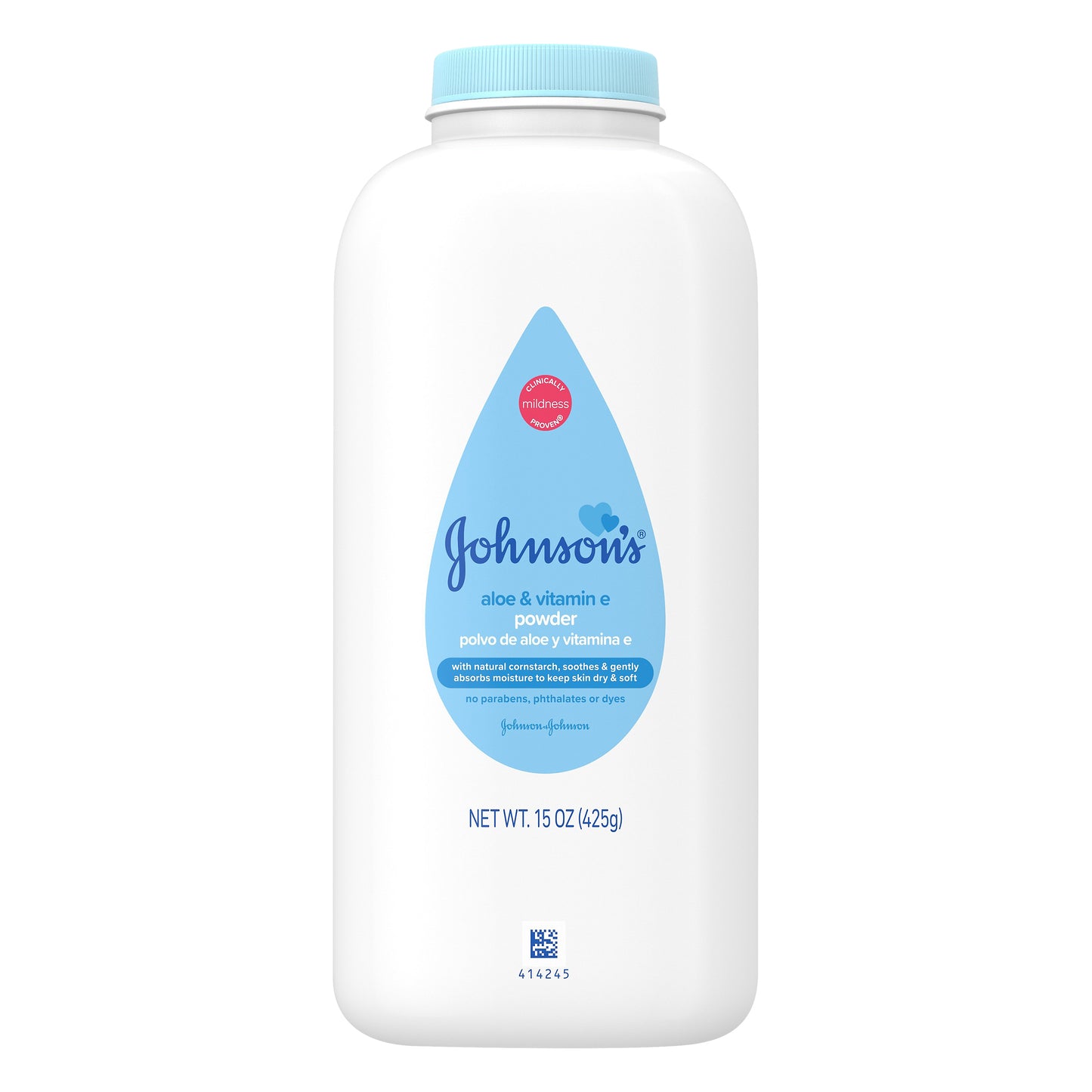 Johnson's Aloe & Vitamin E Powder 15 oz