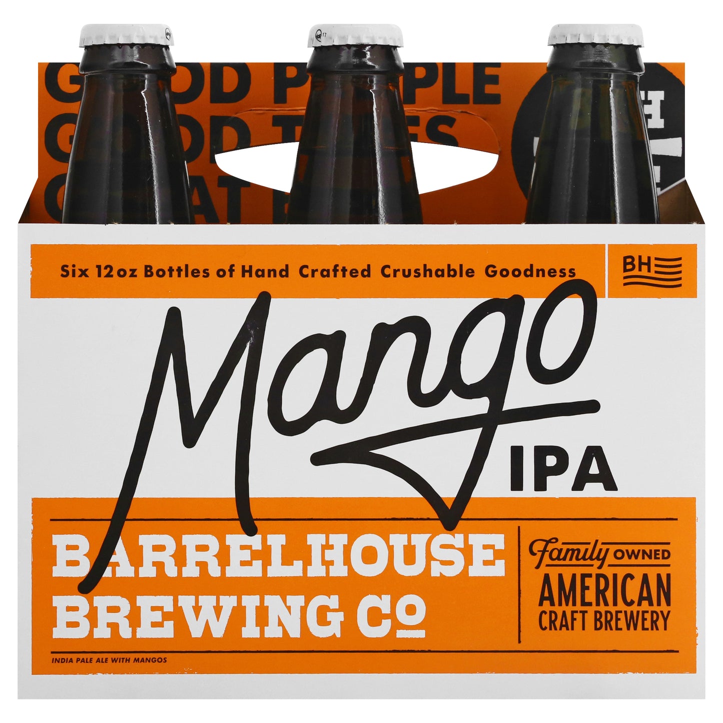 BarrelHouse Mango IPA Beer 6 ea