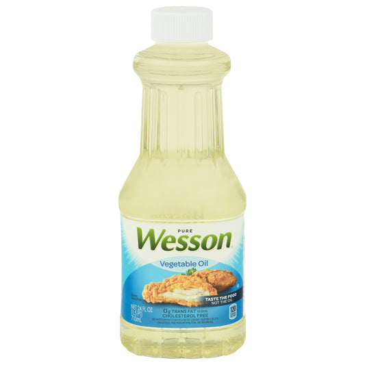 Wesson Vegetable Oil 24 fl oz