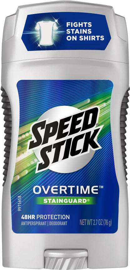 Speed Stick Stainguard Overtime Antiperspirant/Deodorant 2.7 oz
