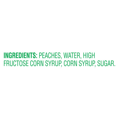 Del Monte® Sliced Yellow Cling Peaches in Heavy Syrup 15.25 oz. Can