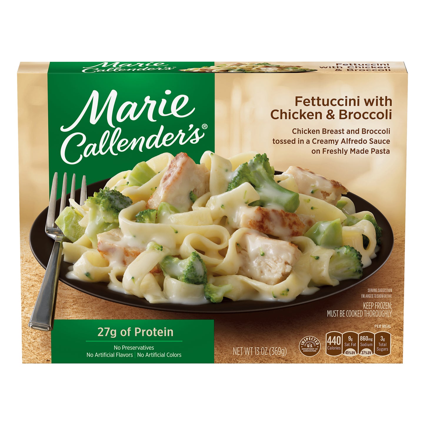 Marie Callender's Fettuccini with Chicken & Broccoli 13 oz