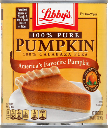 Libby's Pumpkin 29 oz