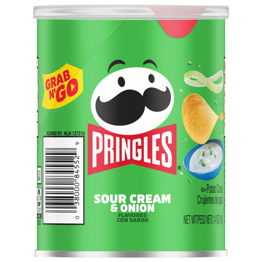 Pringles Sour Cream & Onion Potato Crisps 1.4 oz