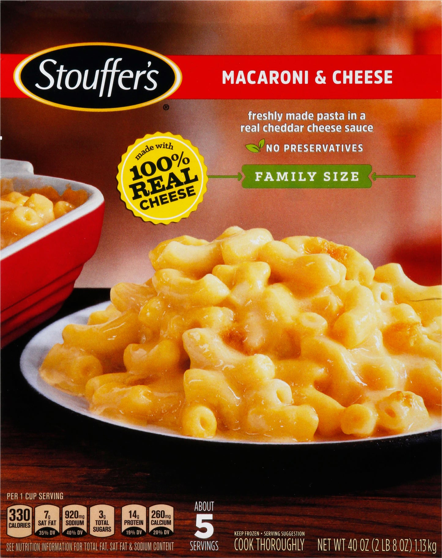 Stouffer's Family Size Macaroni & Cheese 40 oz