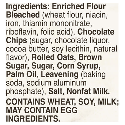 Betty Crocker Oatmeal Chocolate Chip Cookie Mix, 17.5 oz