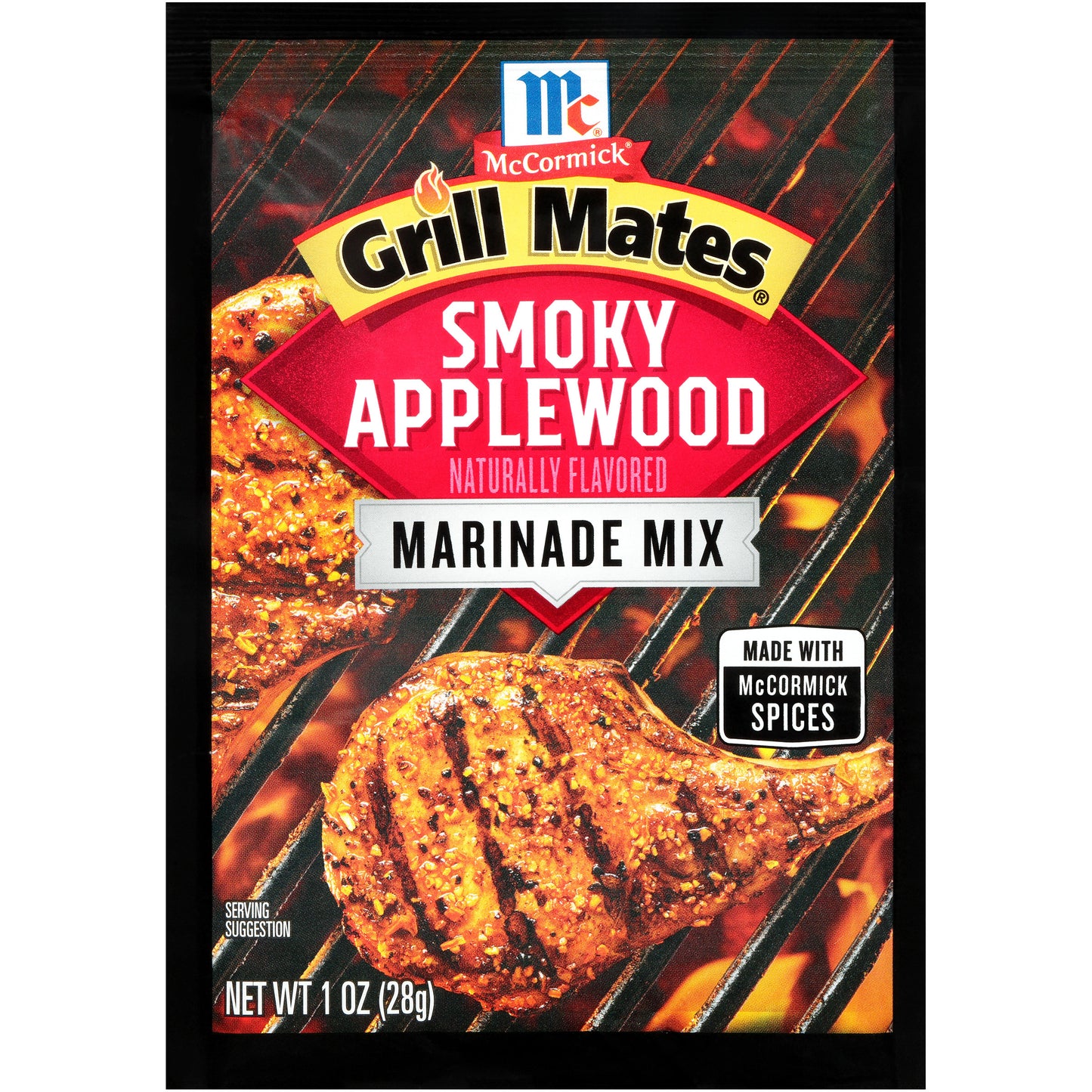 McCormick® Grill Mates® Smoky Applewood Marinade Mix 1 oz. Packet