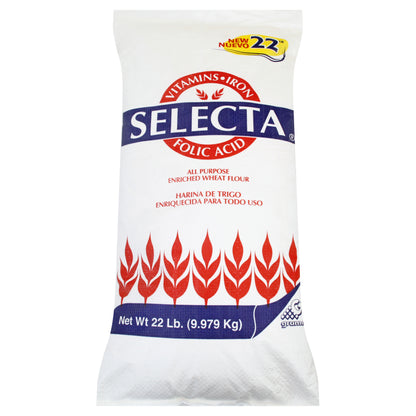 Selecta Enriched All Purpose Wheat Flour 22 lb