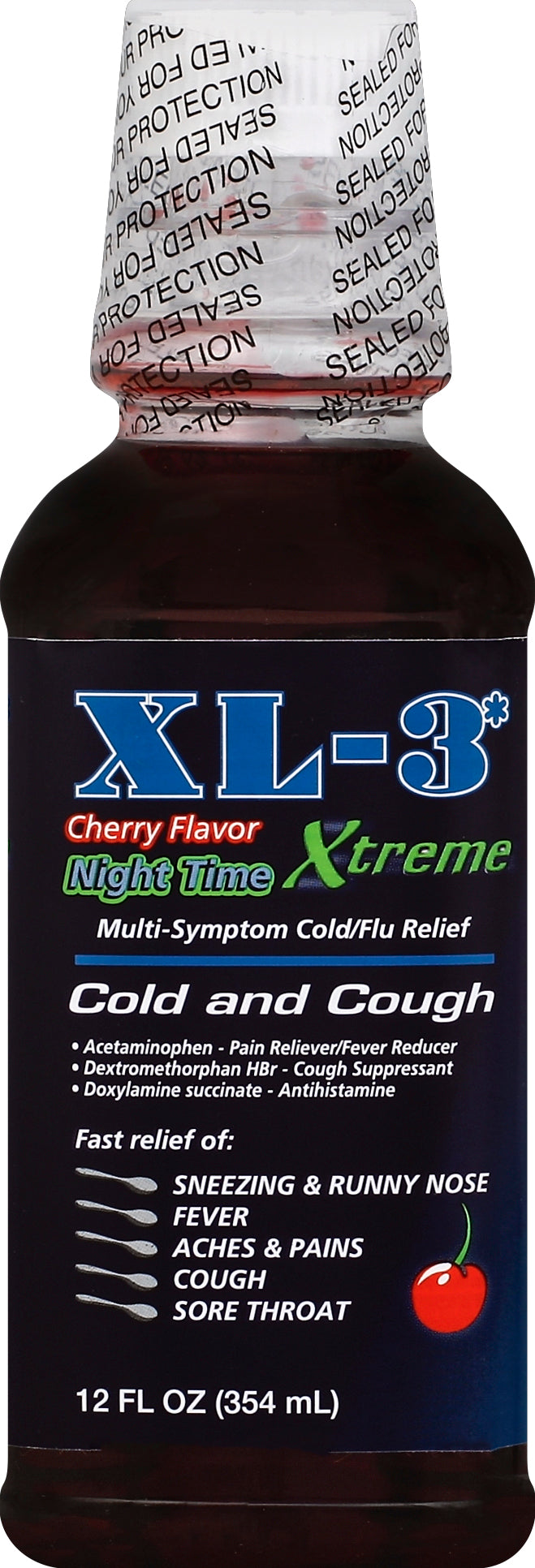 XL 3 Cold and Cough 12 oz