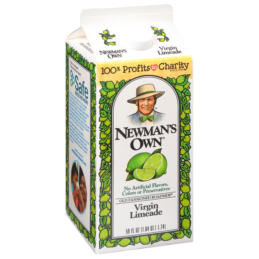 Newman's Own Old Fashioned Roadside Virgin Limeade 59 fl oz Carton