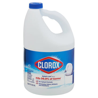 Clorox Splash-Less Bleach 3.66 qt