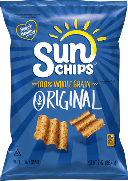 SunChips Whole Grain Snacks Original 7 Oz