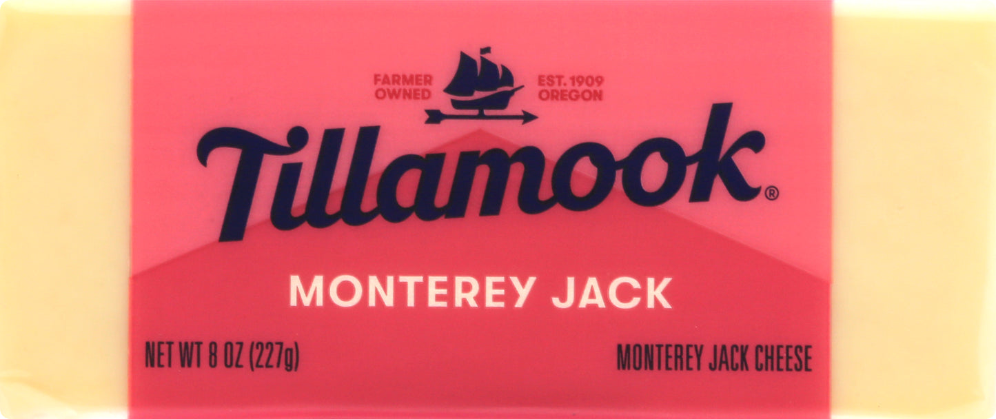 Tillamook Monterey Jack Cheese 8 oz