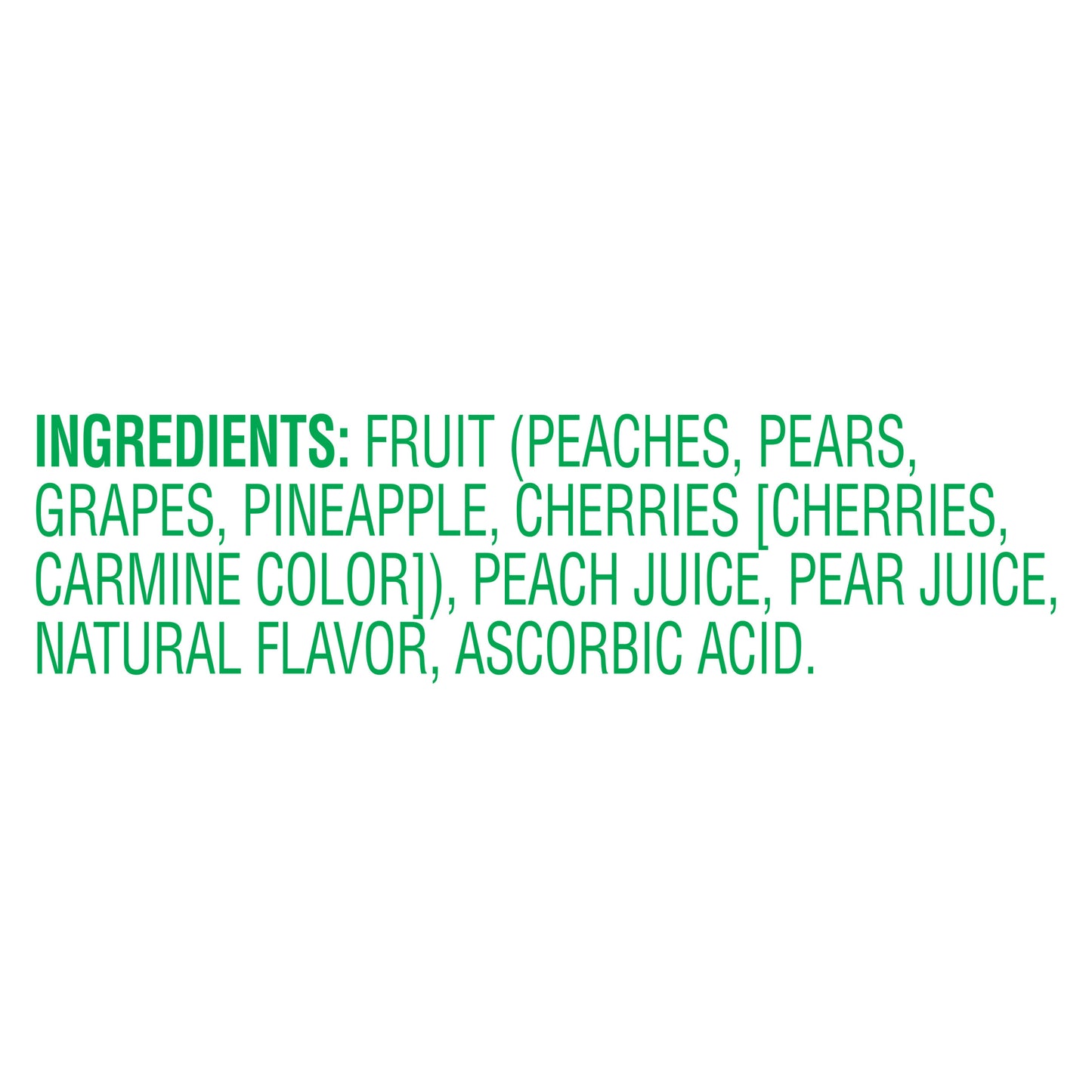 Del Monte Chunky 100% Juice Mixed Fruit 15 oz